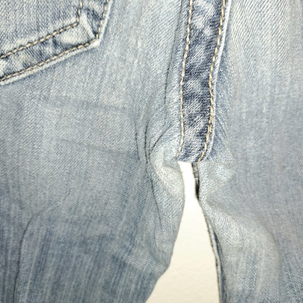 💫Big Star Casey Embroidered Distressed Jeans 27L - Picture 4 of 13